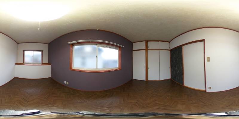 パノラマ画像洋室