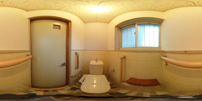 パノラマ画像トイレ