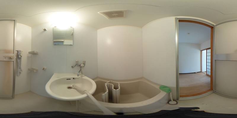 パノラマ画像洗面所