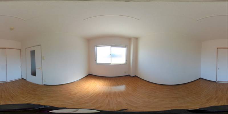 パノラマ画像洋室