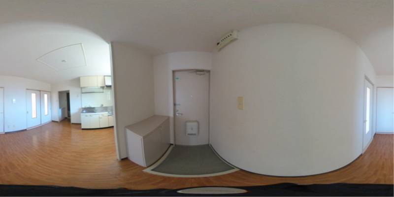 パノラマ画像玄関