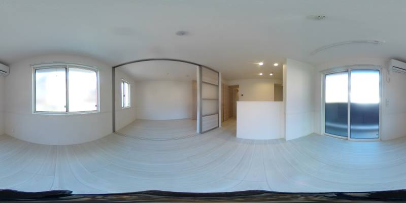 パノラマ画像リビング