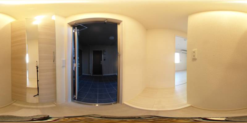 パノラマ画像玄関