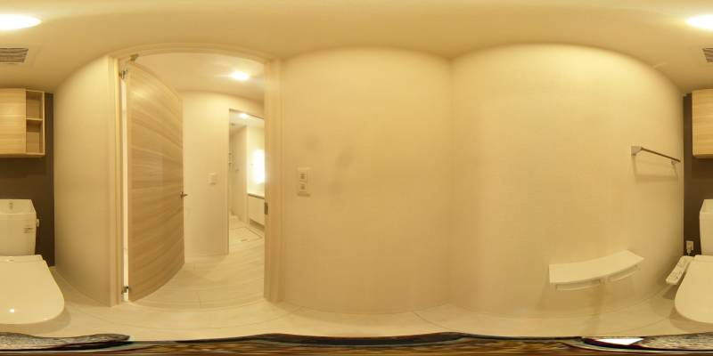 パノラマ画像トイレ