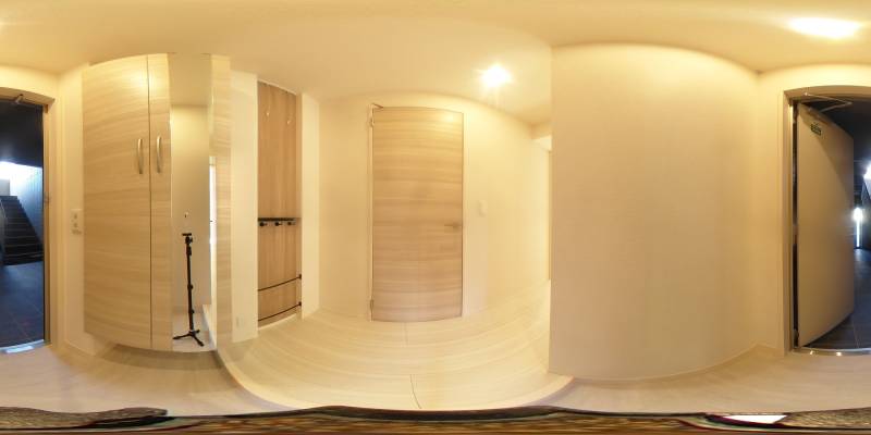 パノラマ画像玄関