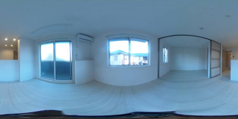 パノラマ画像リビング