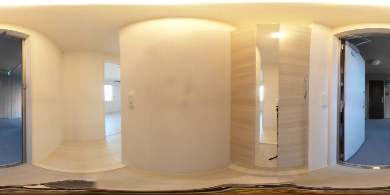 パノラマ画像玄関