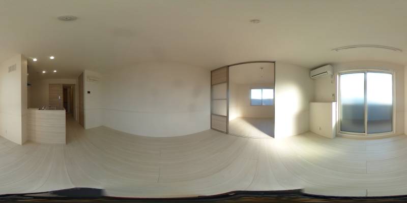 パノラマ画像リビング