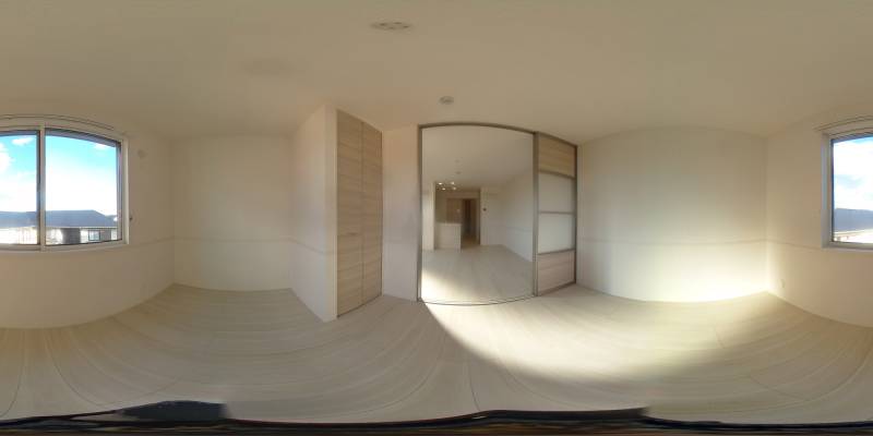 パノラマ画像洋室