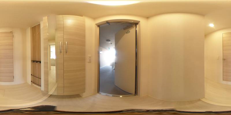 パノラマ画像玄関