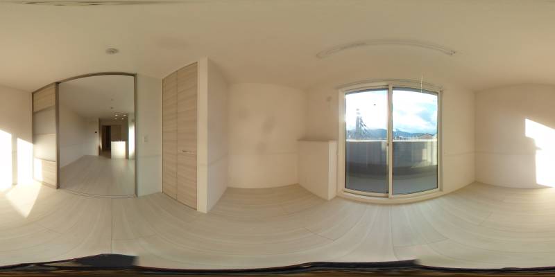 パノラマ画像リビング