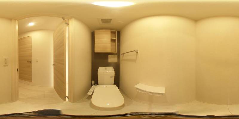 パノラマ画像トイレ