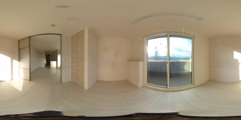 パノラマ画像洋室