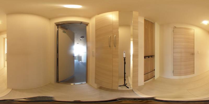 パノラマ画像玄関