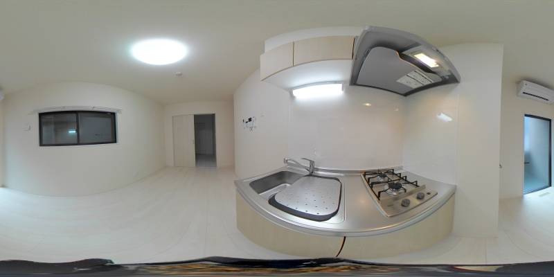 パノラマ画像キッチン