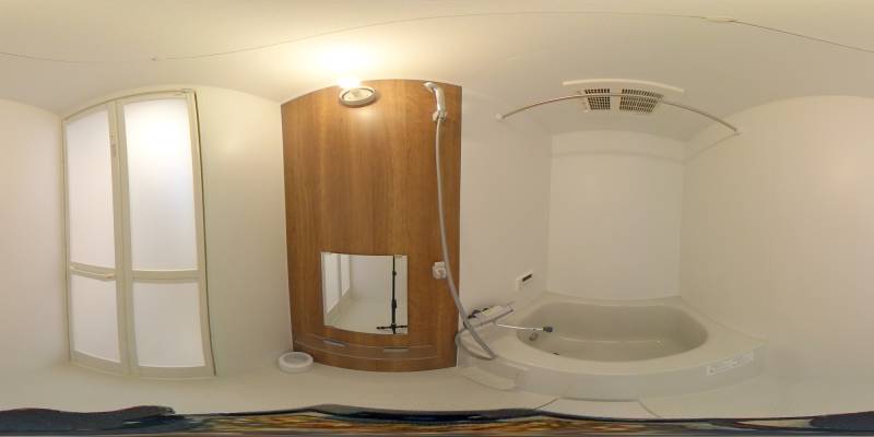 パノラマ画像バスルーム