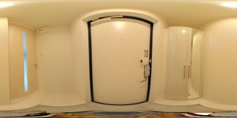 パノラマ画像玄関