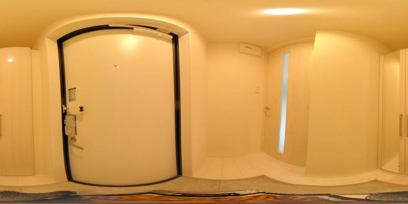 パノラマ画像玄関