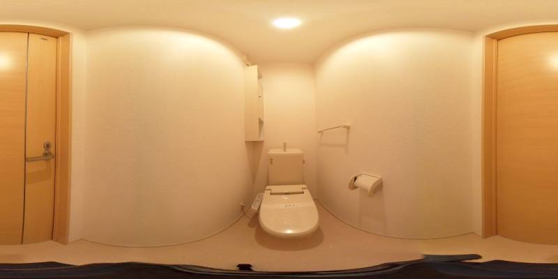 パノラマ画像トイレ