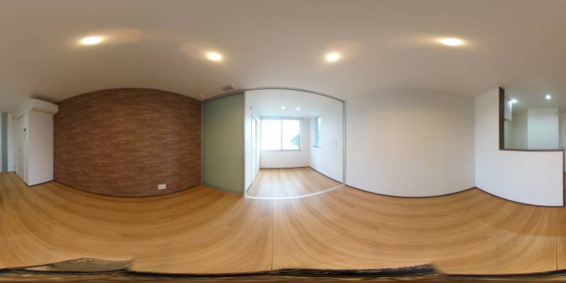 パノラマ画像リビング