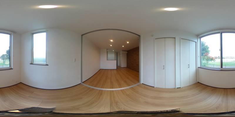 パノラマ画像洋室