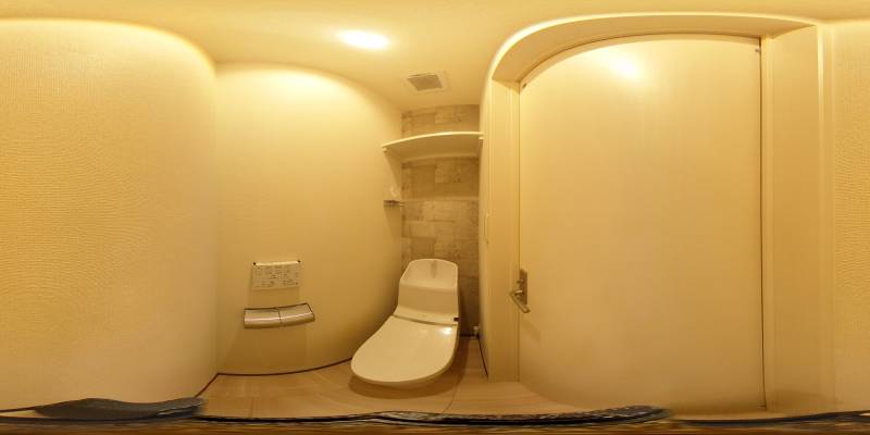 パノラマ画像トイレ