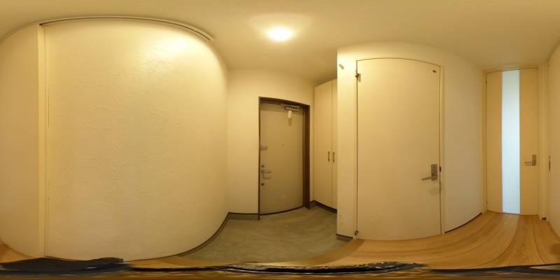 パノラマ画像玄関