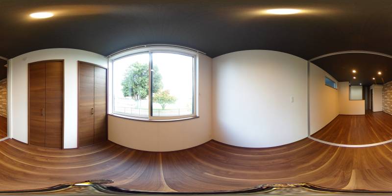 パノラマ画像洋室