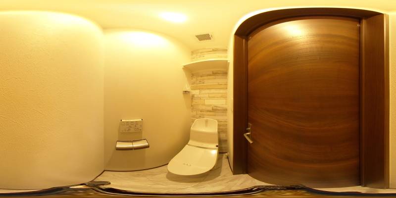 パノラマ画像トイレ