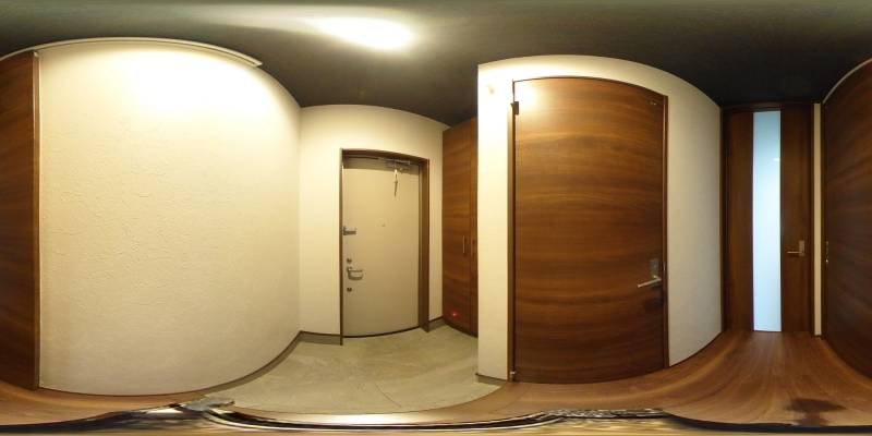 パノラマ画像玄関