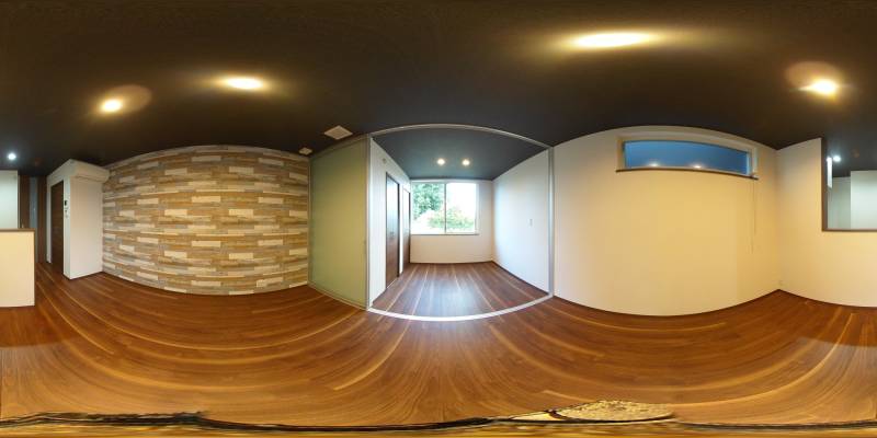 パノラマ画像リビング