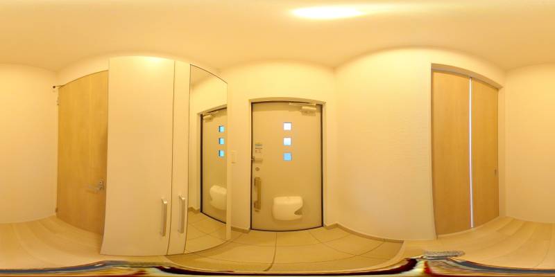 パノラマ画像玄関