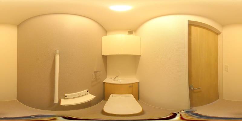 パノラマ画像トイレ