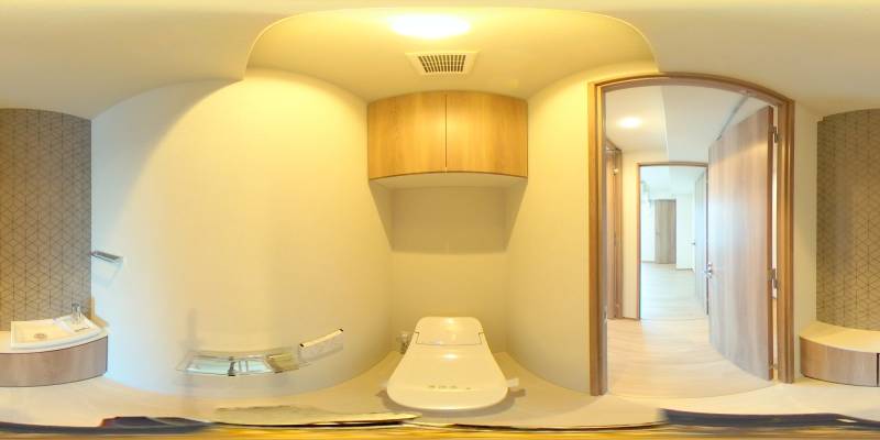 パノラマ画像トイレ