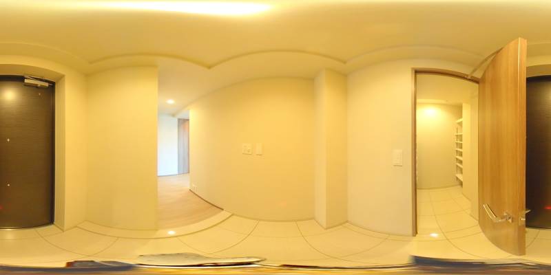 パノラマ画像玄関