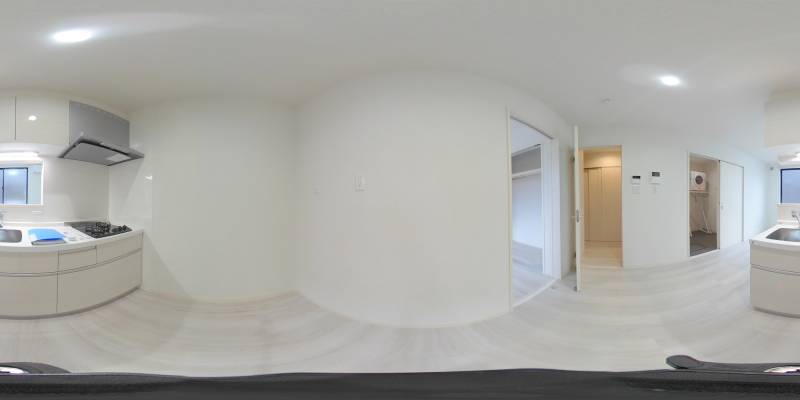 パノラマ画像キッチン