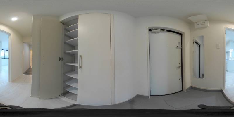 パノラマ画像玄関