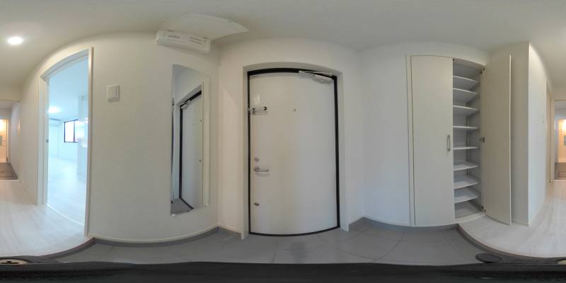 パノラマ画像玄関