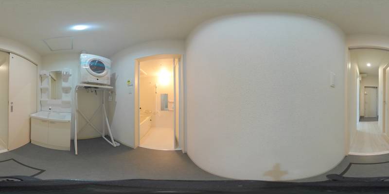 パノラマ画像洗面所