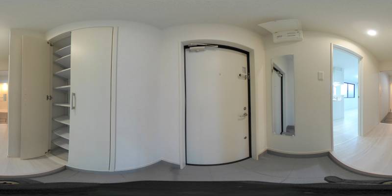 パノラマ画像玄関