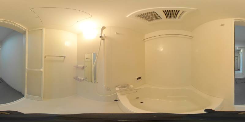 パノラマ画像バスルーム