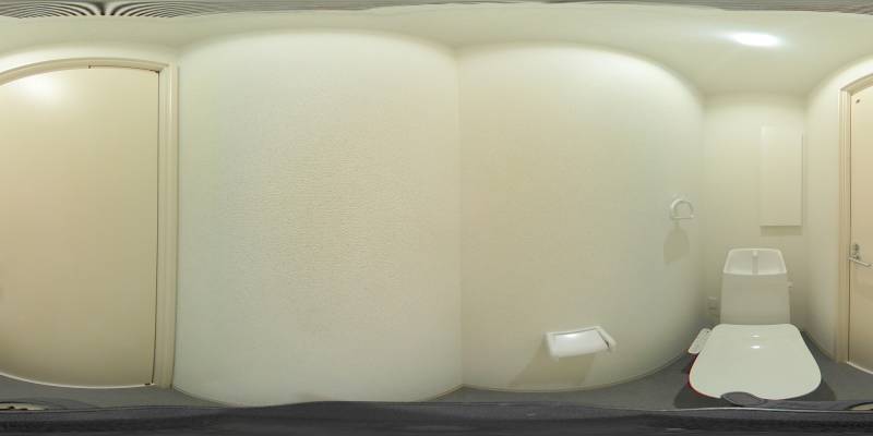 パノラマ画像トイレ