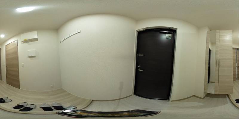 パノラマ画像玄関