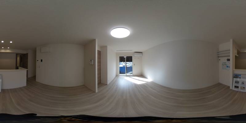 パノラマ画像リビング