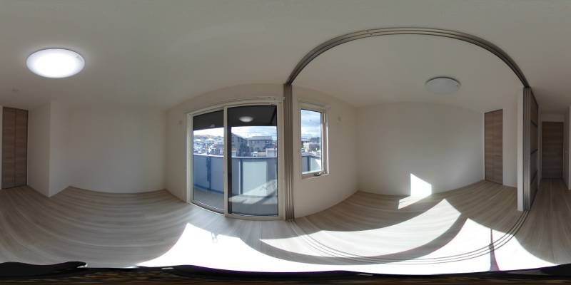 パノラマ画像洋室