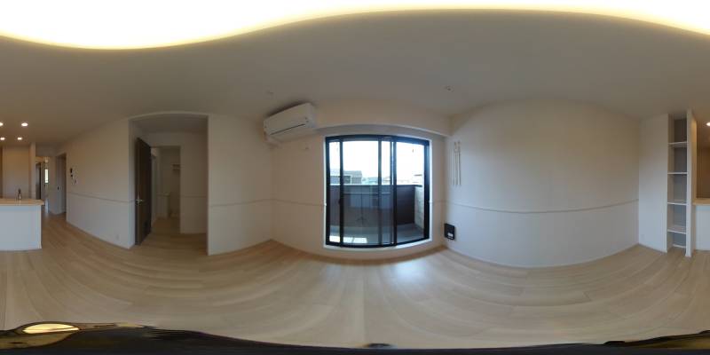 パノラマ画像リビング