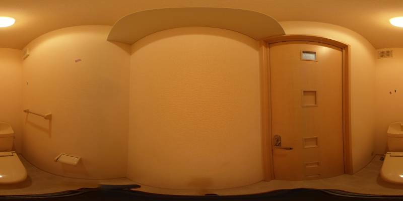 パノラマ画像トイレ