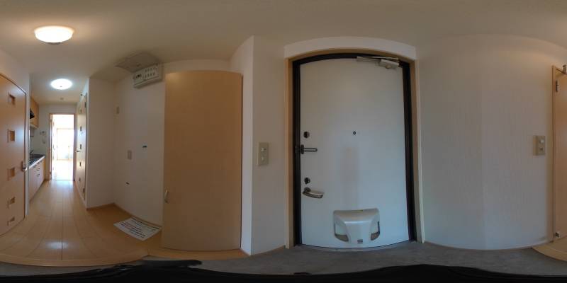 パノラマ画像玄関