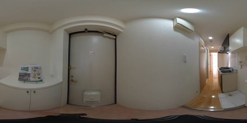 パノラマ画像玄関