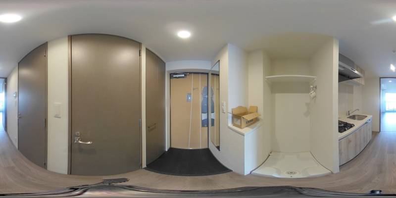 パノラマ画像玄関